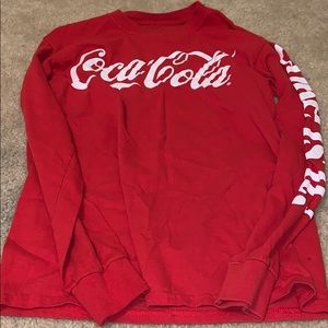 Red Coca Cola Long Sleeve Tee